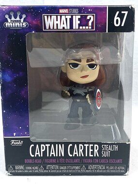 Funko Minis Marvel What If? Captain Carter #67 Stealth Suit